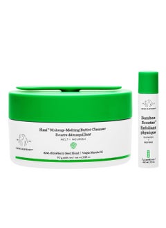 Drunk Elephant Slaai Makeup-Melting Butter Cleanser And Bamboo Booster White 110+3Grams