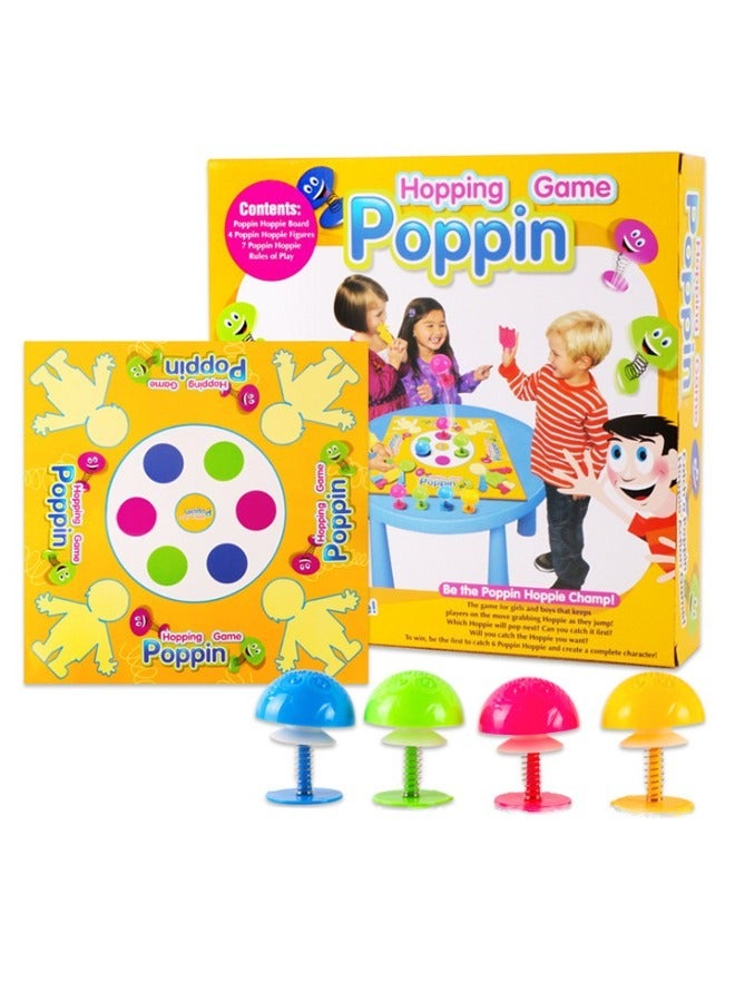 Poppin Hopping Desktop Puzzle Board Games, Catching Bouncing People Parent-Child Toys - Image 1
