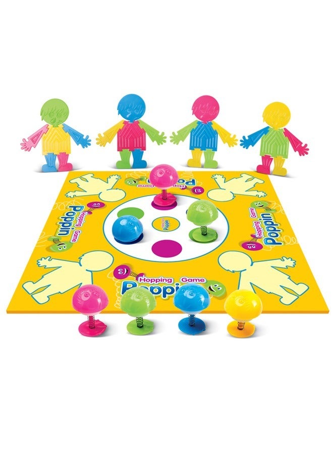 Poppin Hopping Desktop Puzzle Board Games, Catching Bouncing People Parent-Child Toys - Image 2