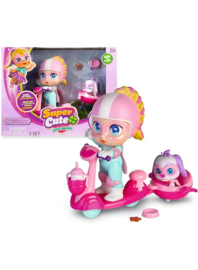 Tiger Head Mini Regi Scooter Doll - Image 1