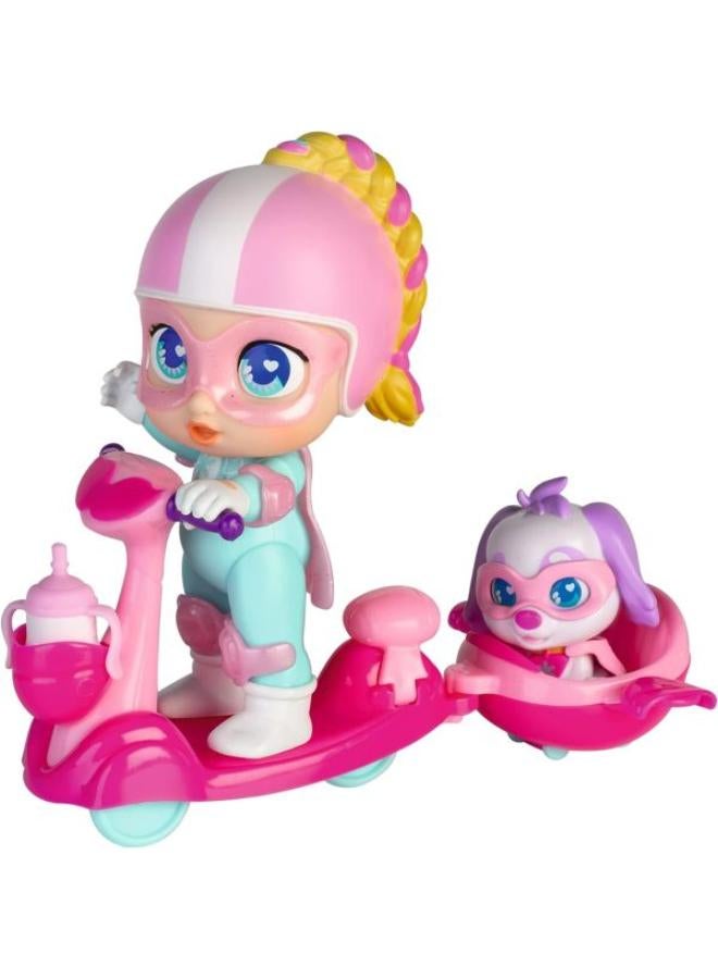 Tiger Head Mini Regi Scooter Doll - Image 2