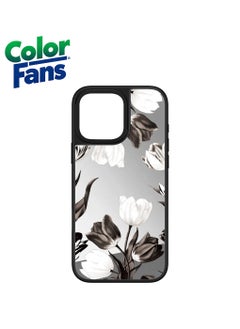 Monochrome Tulip Pattern