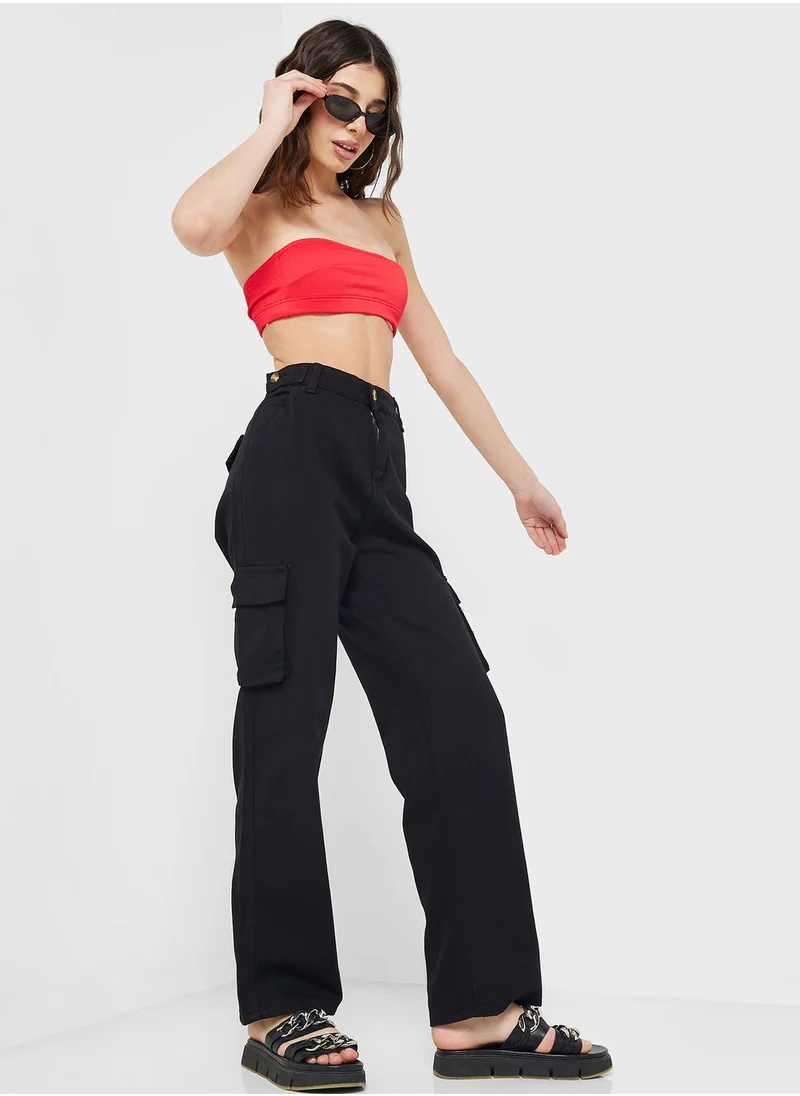 Ginger Straight Fit Cargo Pants