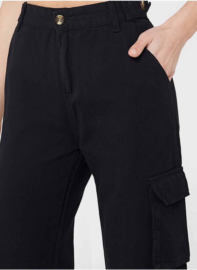 Ginger - Straight Fit Cargo Pants - Image 1