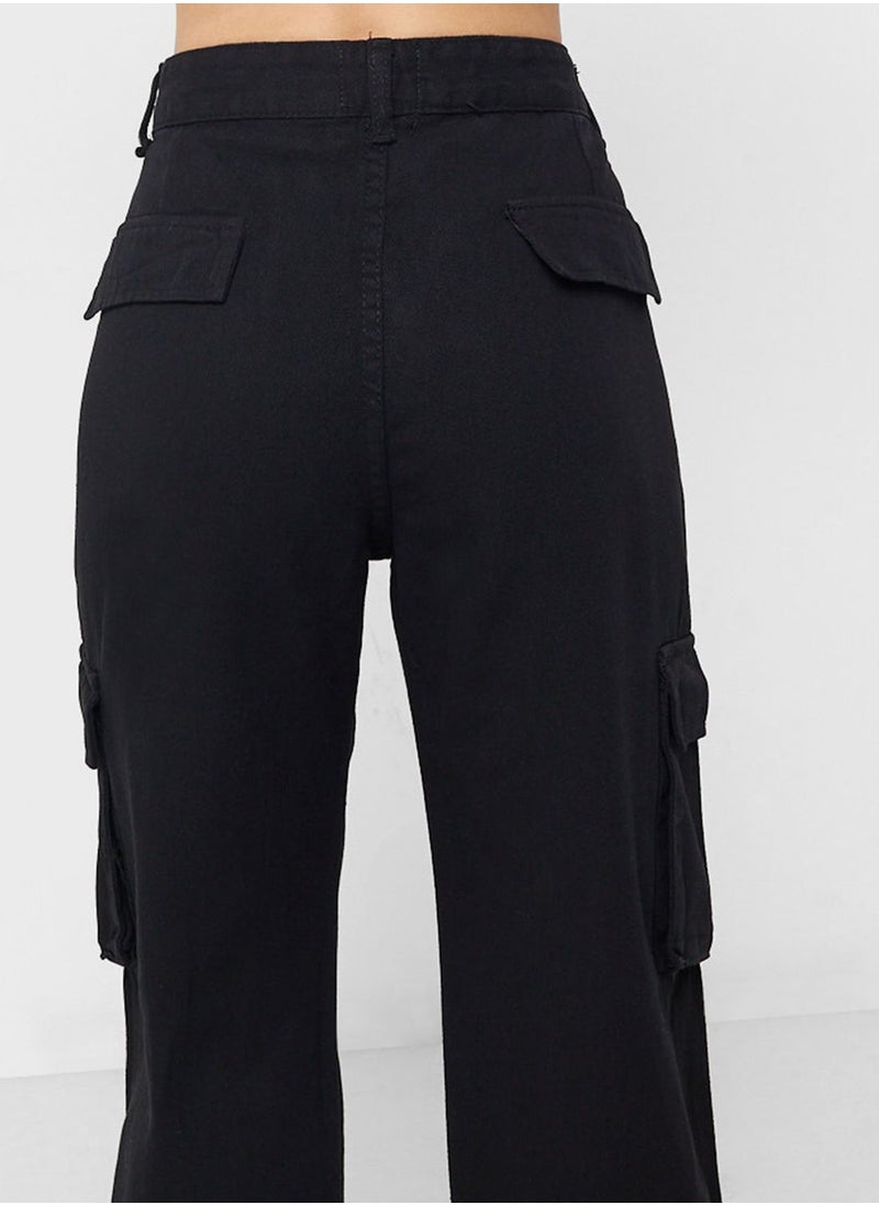 Ginger - Straight Fit Cargo Pants - Image 1