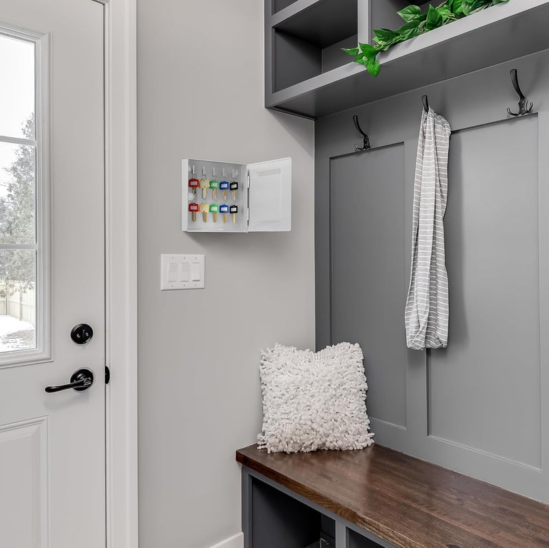 Barska CB13060 4X 6 Picture Wall Mount Photo Frame Key CabinetGrey 875 x 200 x 875 - Image 5