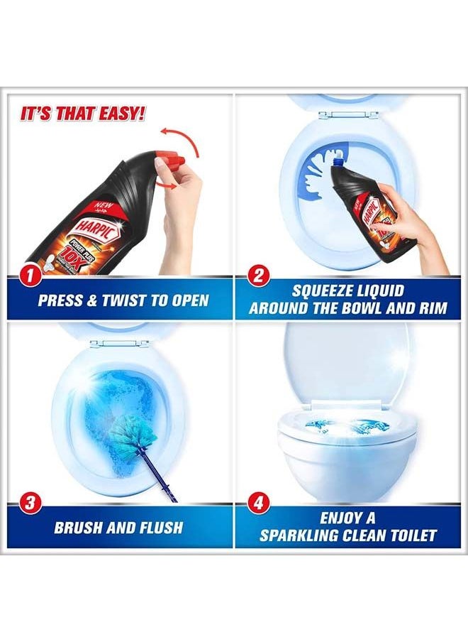 Harpic Toilet Cleaner original 700 milliliter pack of 2  - Image 3