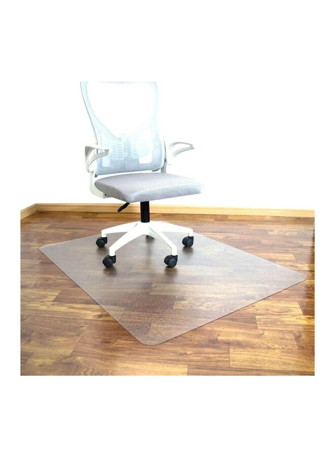 Transparent office chair mat, plastic computer desk and chair mat, easy to roll on carpet, durable carpet protector (75 cm X 120 cm, rectangular) - Image 3
