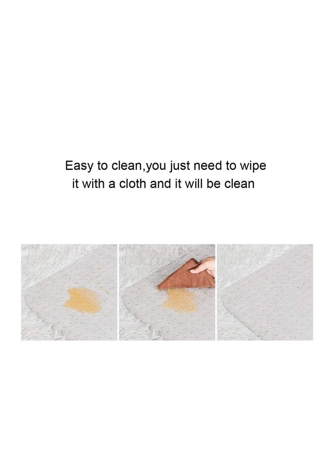 Transparent office chair mat, plastic computer desk and chair mat, easy to roll on carpet, durable carpet protector (75 cm X 120 cm, rectangular) - Image 4