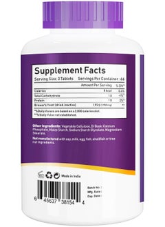 NBL Natural Brewer's Yeast 1950 Mg- 200 Tablets  - Image 2