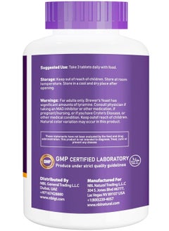 NBL Natural Brewer's Yeast 1950 Mg- 200 Tablets  - Image 3