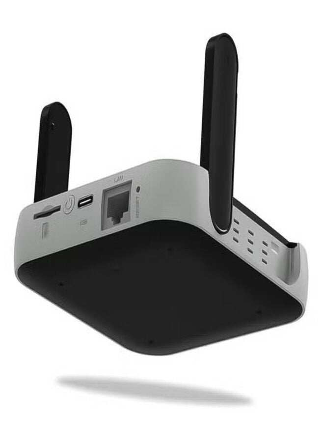 بورودو راوتر لاسلكي محمول 3G/4G، جهاز Porodo CPE MiFi المحمول - أسود/رمادي - Image 4