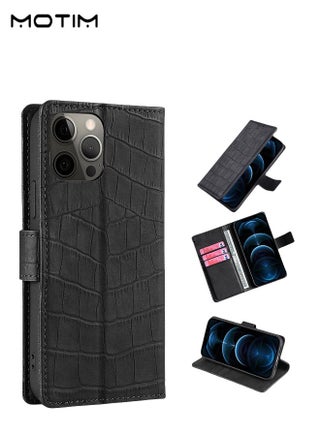 iPhone 14 Pro/14 Pro Max Leather Case with Hidden Card Slot, Wallet Phone Cover with Kickstand, Shockproof Protective Wallet Phone Case Slim Thin Cover - pzsku/ZA4F824B00AB71EE8C74CZ/45/_/1729598895/5dd2a1ab-d61d-494b-92b1-74470fdf1189