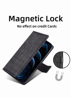 Motim iPhone 14 Pro/14 Pro Max Leather Case with Hidden Card Slot, Wallet Phone Cover with Kickstand, Shockproof Protective Wallet Phone Case Slim Thin Cover  - Image 3