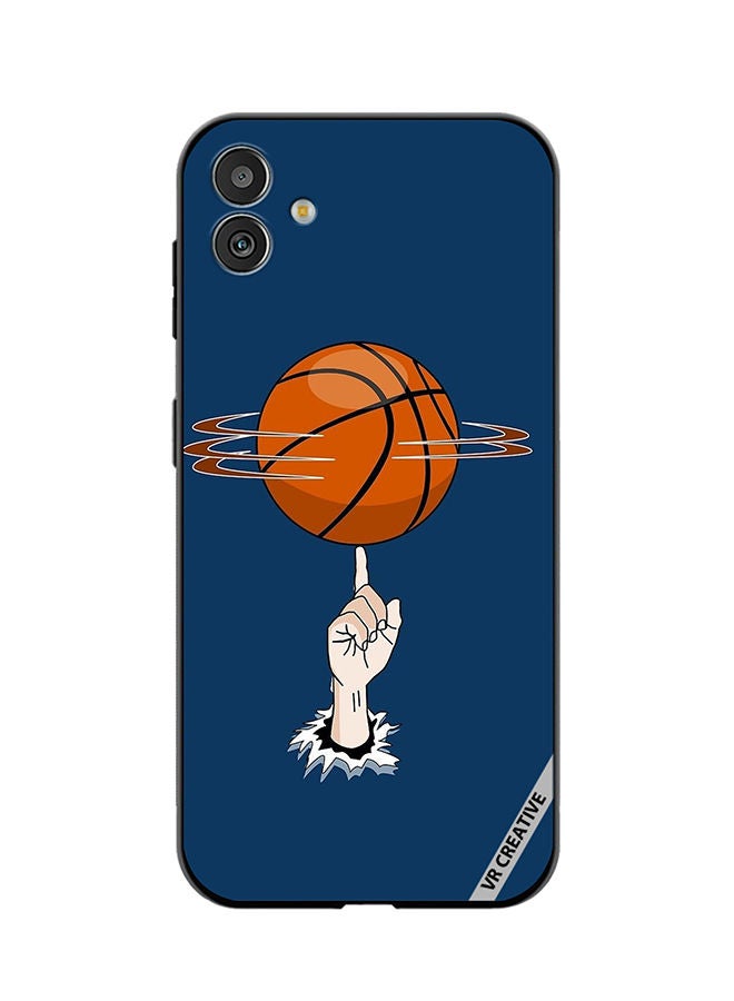 VR CREATIVE Protective Case Cover For Samsung Galaxy M13 5G Basket Ball In Hand Design Multicolour - Image 1