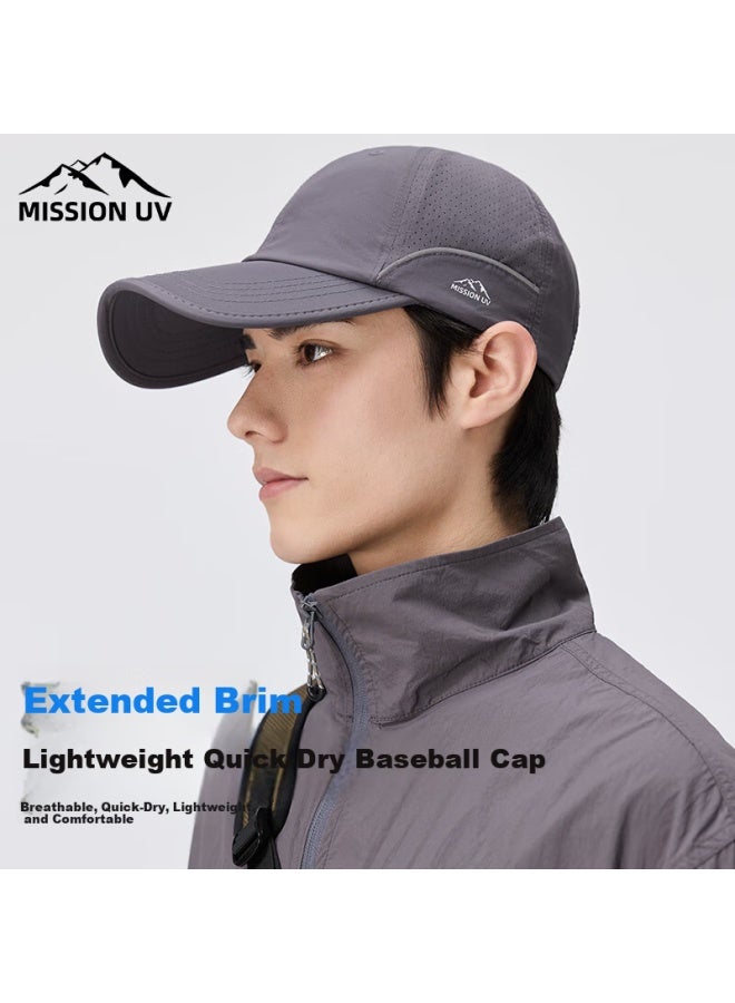 Mission Uv Baseball Cap Men's Breathable Quick-drying Sunscreen Hat Summer Outdoor Sports Running Duck Tongue Cap Sun Hat Sun Hat - Image 1
