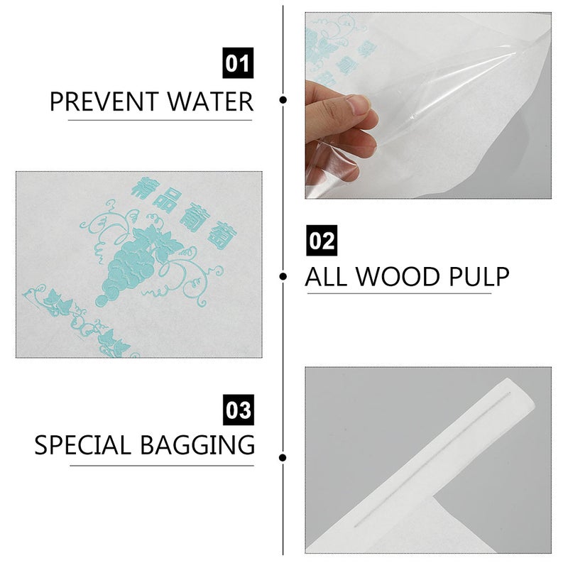 Fruit Protection Bags for Grape, Breathable Cover to Enhance Growth and Quality - Image 4
