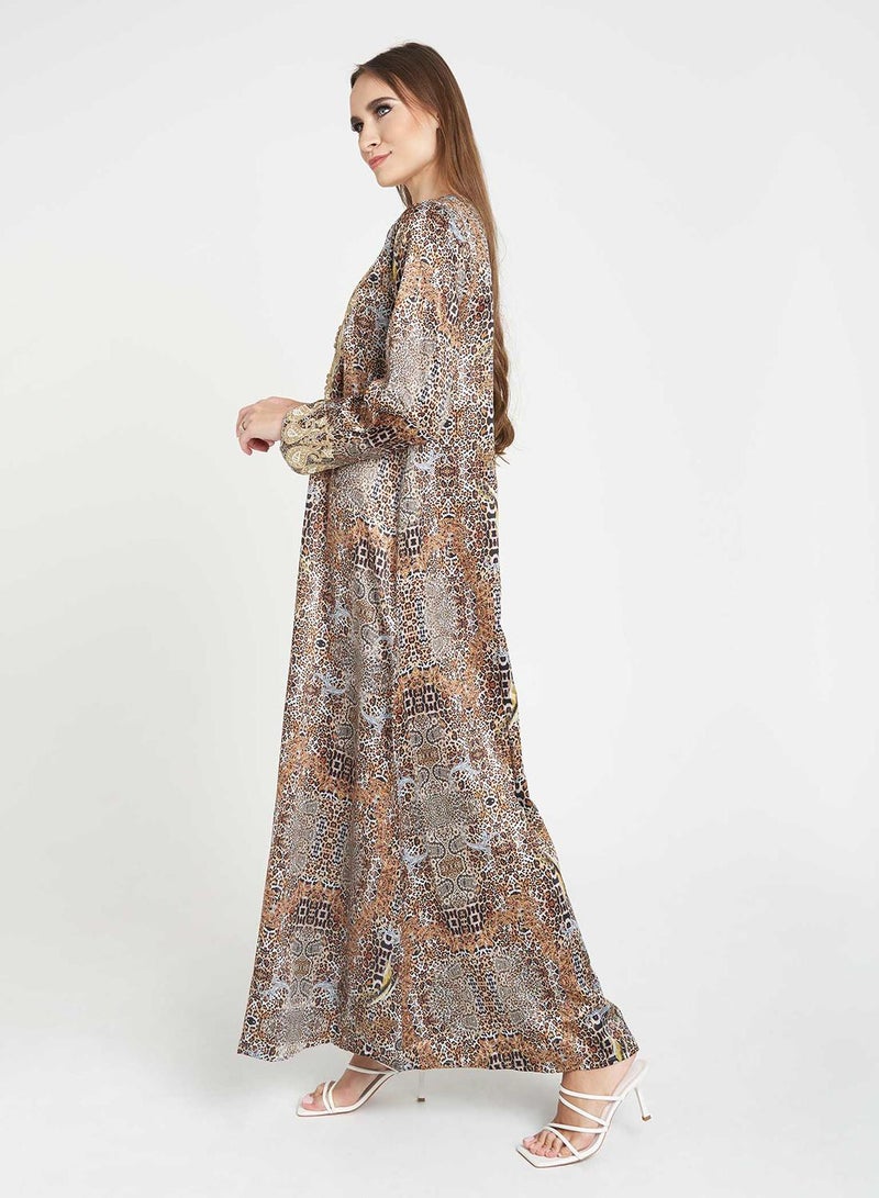 KASHKHA Printed Jalabiya - Image 2