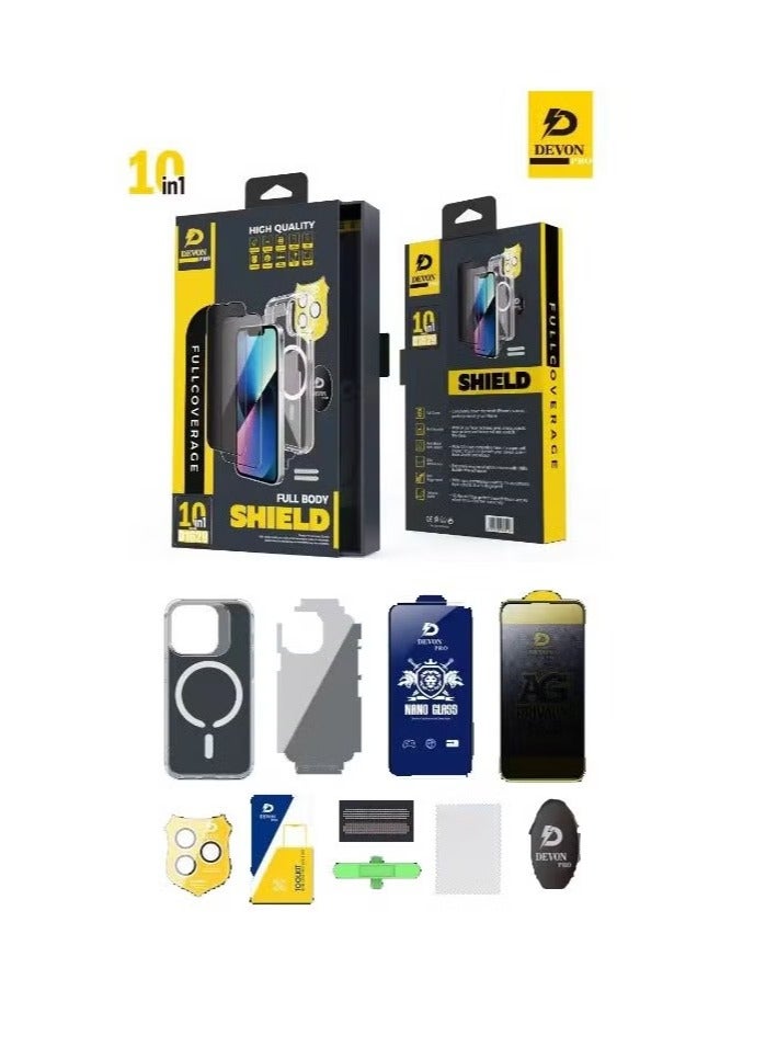 Devon iPhone 12 Pro Max Protection (Privacy Case) MagSafe 10in1 Package [iPhone Protection Package] The strongest complete protection for your phone ever - Image 3