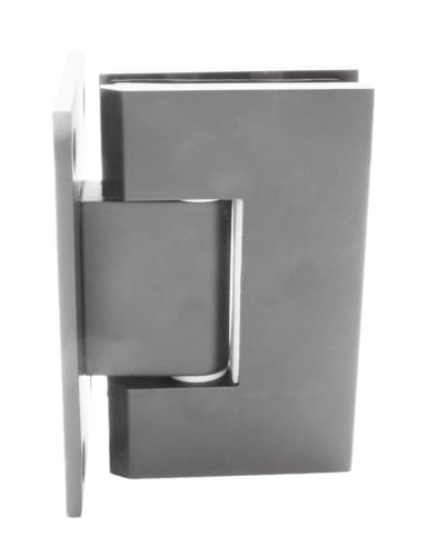 CRL CR LAURENCE GEN037BSC CRL Brushed Satin Chrome Geneva 037 Series Wall Mount Full Back Plate Standard Hinge - Image 3
