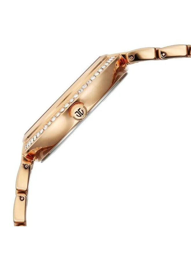 TITAN  Eternal Quartz Multifunction Pink Mother of Pearl Dial Rose Gold Metal Strap Watch for Women - 95187WM01  | Best Price UAE