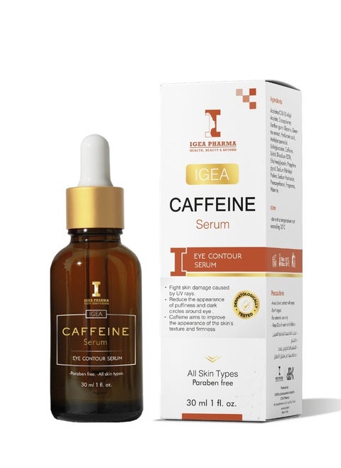 Caffeine Serum 30 ml Eye contour Serum | Reduces eye puffiness& Dark circles