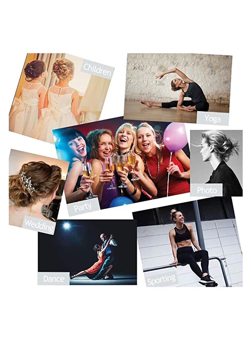 إستيل كعكة كوكتيل فوضوي ، وصلات شعر على شكل كعكة ، وصلات شعر مرن ، قطعة شعر ، وصلات شعر ، وصلات شعر ، وصلات شعر صناعية ، سكرانشيز للنساء ، اللون رقم 2/30 - Image 4