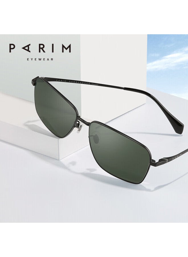Parim Sungl For Men, Classic Square Polarized Driving Sungl, Can Be Fitted With Prescription Lenses, Specialized For Driving, Trendy Men's Sungl, Model 71528 - Image 2