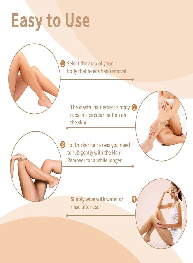 سكاي زون جهاز إزالة الشعر الكريستالي من سكاي زون للنساء والرجال، بتقنية النقاط النانوية البلورية المطورة، مزيل شعر كريستالي للنساء، مزيل شعر غير مؤلم للنساء، حجر قابل لإعادة الاستخدام لإزالة الشعر غير المؤلم (متعدد الألوان). - Image 5