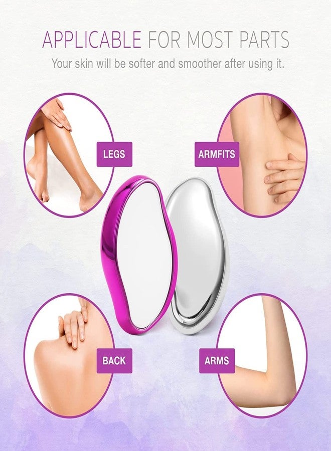 سكاي زون جهاز إزالة الشعر الكريستالي من سكاي زون للنساء والرجال، بتقنية النقاط النانوية البلورية المطورة، مزيل شعر كريستالي للنساء، مزيل شعر غير مؤلم للنساء، حجر قابل لإعادة الاستخدام لإزالة الشعر غير المؤلم (متعدد الألوان). - Image 4