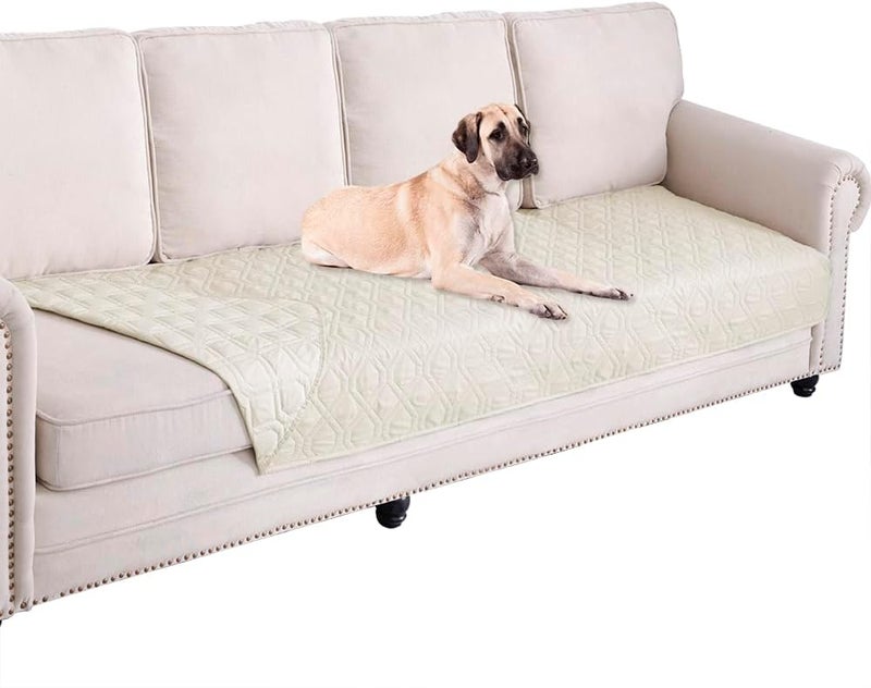 Waterproof Blanket Reversible Dog Bed Cover Pet Blanket for Furniture Bed Couch Sofa - Image 1