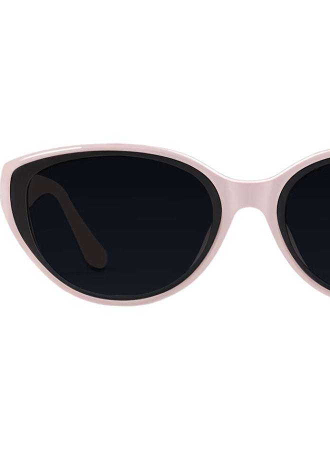 LOHO Cat Eye Sunglasses High-End Fashion Small Face Sun Glasses Uv Protection Round Face Sunglasses - Image 1