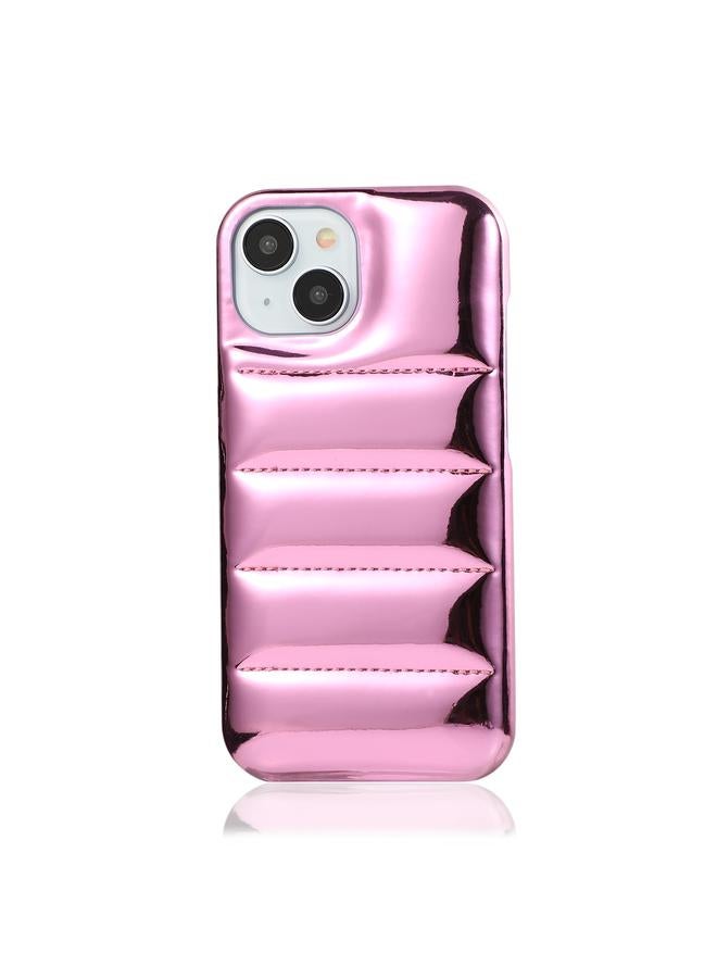 اس-توب جراب هاتف شامل من Laser Aurora Down Jacket لهاتف iPhone 15 - Image 1