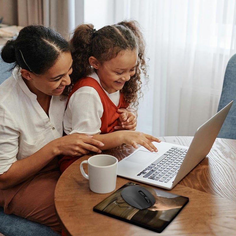 3dRose LLC 8 x 8 x 0.25 Nicaragua Catarina Pottery Wheel and Clay John and Lisa Merrill Mouse Pad (mp_86880_1) - Image 2