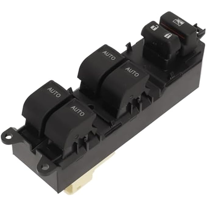 Jiawu Driver Side Power Window Switch For Tundra 20072021 Oe 84820 0R040 Front Left Side Master Power Window Switch Door Lock Window Switch Control Button Replacement - Image 1