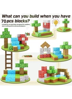 70 PCS Magnetic Blocks Build Magnetic Tiles Building STEM Toys for Boys and Girl Kids Toddler Toys for 3+ Years Old - pzsku/ZA4F91184231AEECAF6E4Z/45/_/1739520143/377b6441-2558-4cae-b24a-a8fbc2946e6f