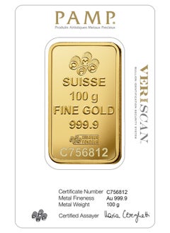 PAMP Suisse Pamp Queen 24K 100g 999.9 Gold Bar - 100 Grams  - Image 2