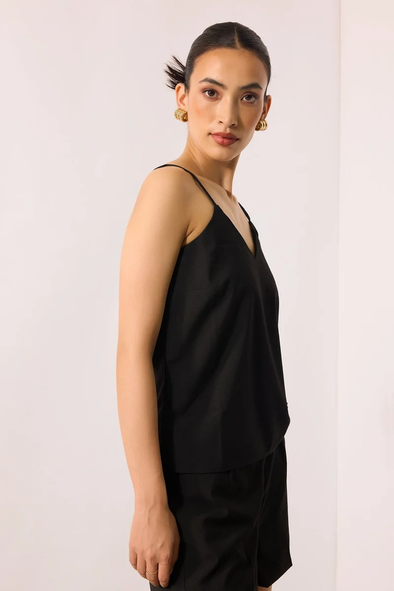 Virgio VIRGIO Viscose Stretch Cami Strappy Top