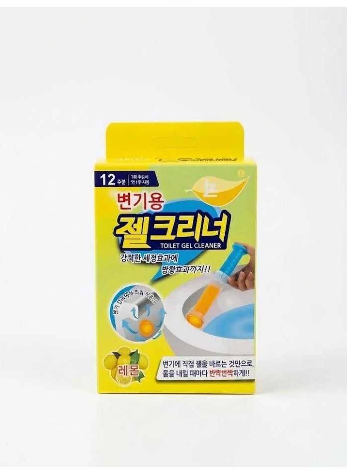 حقنة معطر جيل لقاعدة الحمام برائحة الليمون - Image 1