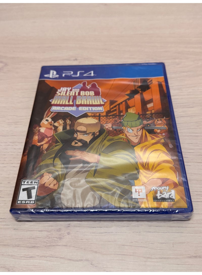 PS4 Jay and Silent Bob Mall Brawl Arcade Edition Video Game