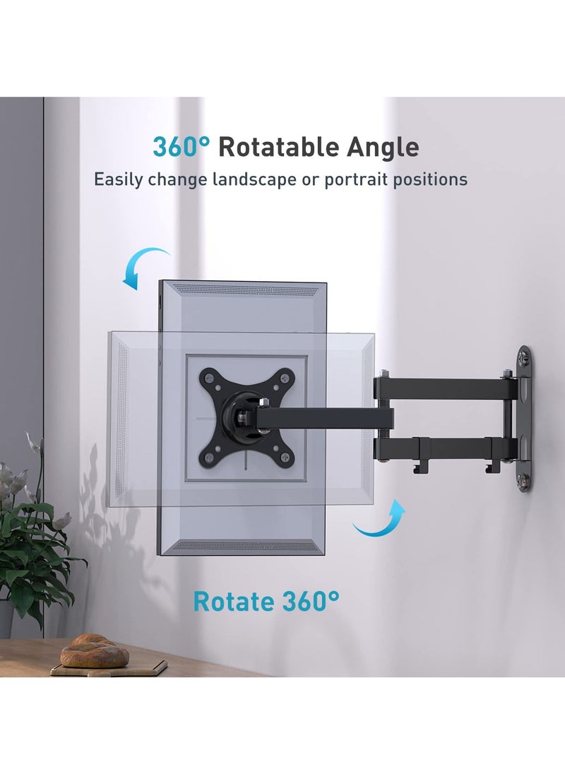 XiuWoo - Mount for Echo Show 15, Rotation Tilt Swivel and Extendable, Wall Mounting Bracket for Echo 15 and 15-30inch - Image 1