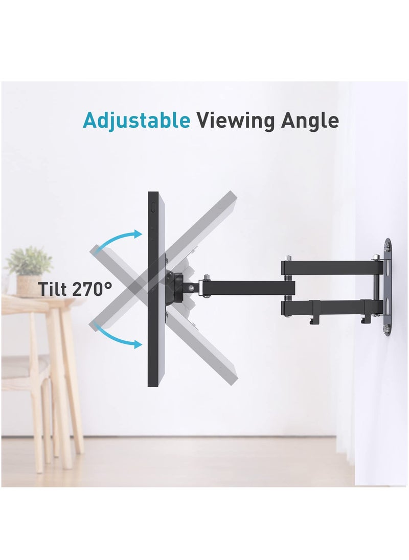 XiuWoo - Mount for Echo Show 15, Rotation Tilt Swivel and Extendable, Wall Mounting Bracket for Echo 15 and 15-30inch - Image 1