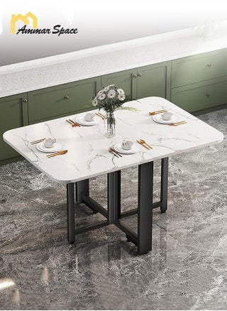 White+Black-folding table