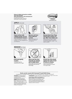 3M 6 Piece Clear Hook Set Mini  - Image 5