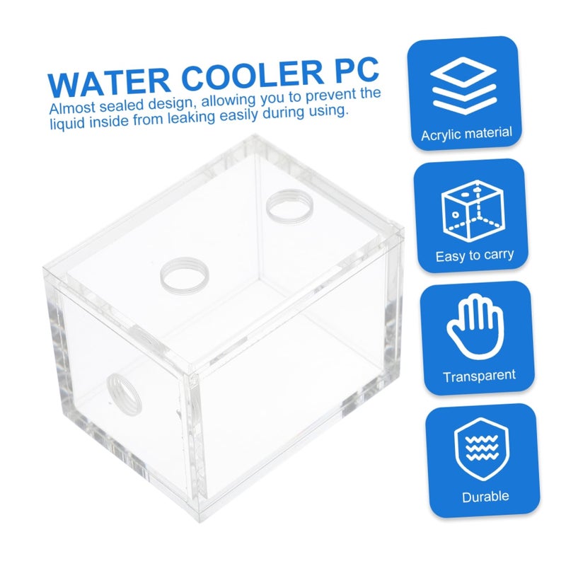 200ml Acrylic Water Cooling Reservoir Compact Leakproof Design For PC Enhanced Performance - Image 5
