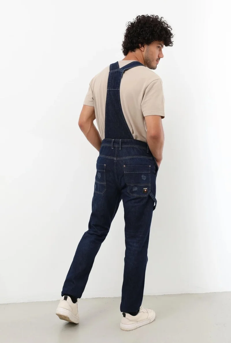 باني جينز Men's Jean Overalls Pants Rins