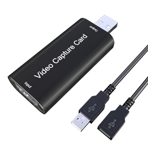 DiamondTiger Capture Card for Streaming - 4K HDMI Video Capture Card,Cam Link Card Game Audio Capture Adapter,HDMI to USB 2.0 Record Capture Device for Streaming, Gaming,Live Broadcasting - Image 1