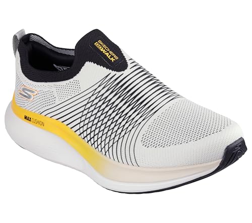Skechers Men's Go Walk Max Walker Constantine Sneaker, Off White, 11.5 - Image 5