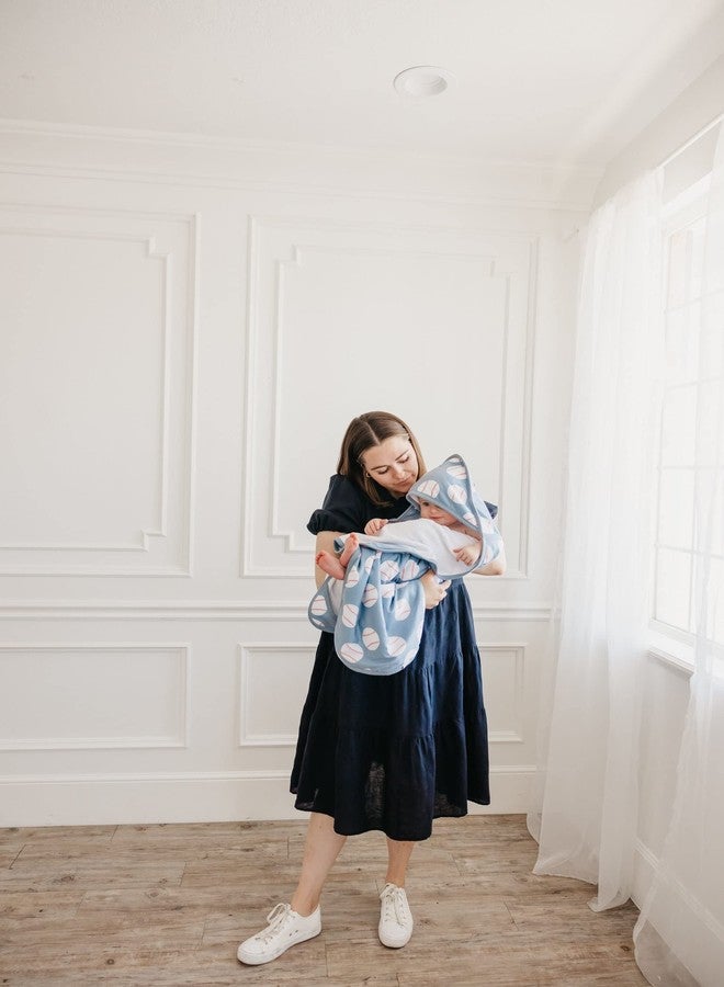 Copper Pearl Hooded Bath Towels Premium Knit/Terry Cloth Baby Towels with Hood, Pockets, and Cool Designs - Great to Gift and Make Bath Time Fun - Baby Bath Towel, Slugger - Image 4