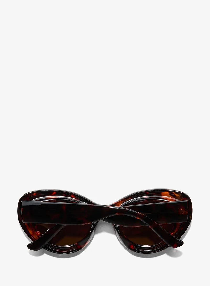 H&M Chunky polarised sunglasses